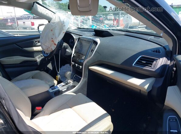 4S4WMAMD4K3472748 2019 SUBARU ASCENT Black წინა სალონის ხედი