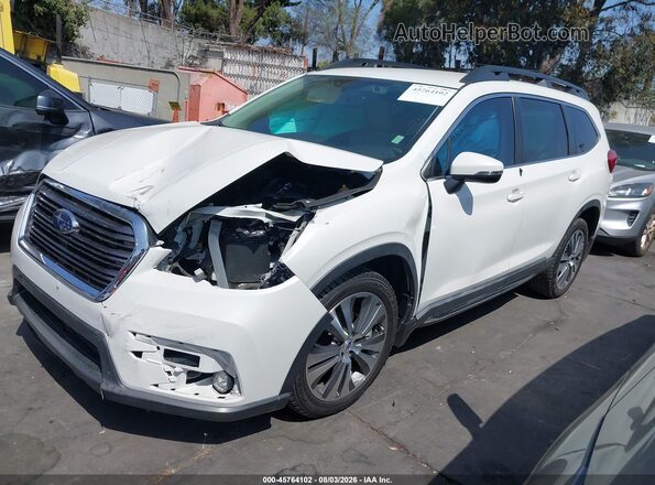 4S4WMAMD5K3401042 2019 SUBARU ASCENT White Առջևի ձախ երեք քառորդ տեսարան