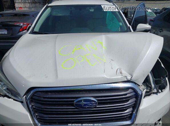 4S4WMAMD5K3401042 2019 SUBARU ASCENT White Հետևի տեսք