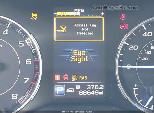 4S4WMAMD5K3401042 2019 SUBARU ASCENT White 