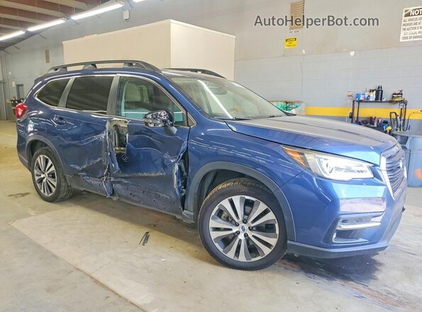 4S4WMAPD0K3448488 2019 SUBARU ASCENT Blue Delantero derecho