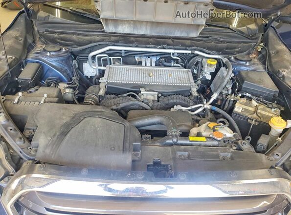 4S4WMAPD0K3448488 2019 SUBARU ASCENT Blue Vista del compartimento del motor