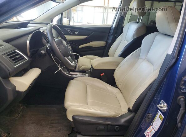 4S4WMAPD0K3448488 2019 SUBARU ASCENT Blue Vista interior delantera