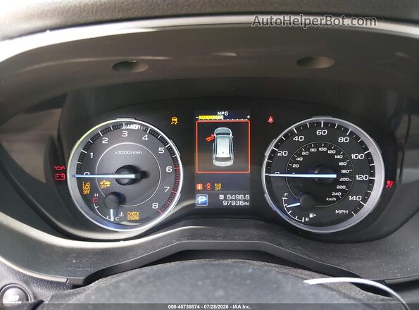 4S4WMAPD0K3472936 2019 SUBARU ASCENT Silver Widok tylnych siedzeń