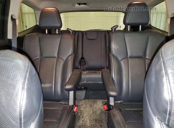 4S4WMAPD0K3482737 2019 SUBARU ASCENT Silver უკანა სავარძლების ხედი