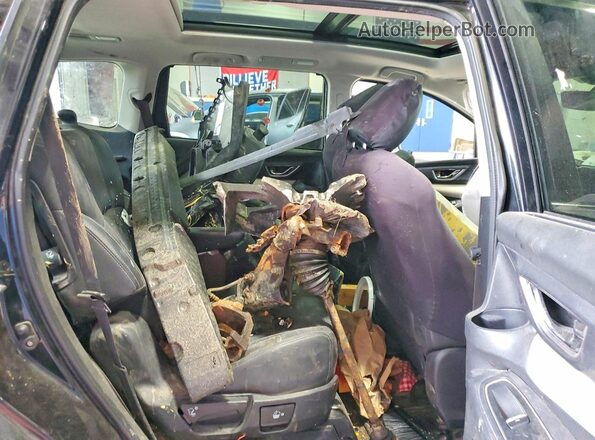 4S4WMAPD2K3457421 2019 SUBARU ASCENT Black Հետևի նստատեղերի տեսք