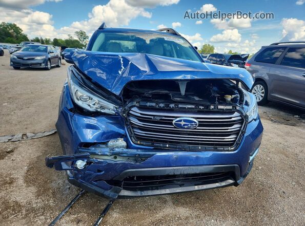 4S4WMAPD2K3487146 2019 SUBARU ASCENT Blue Front view