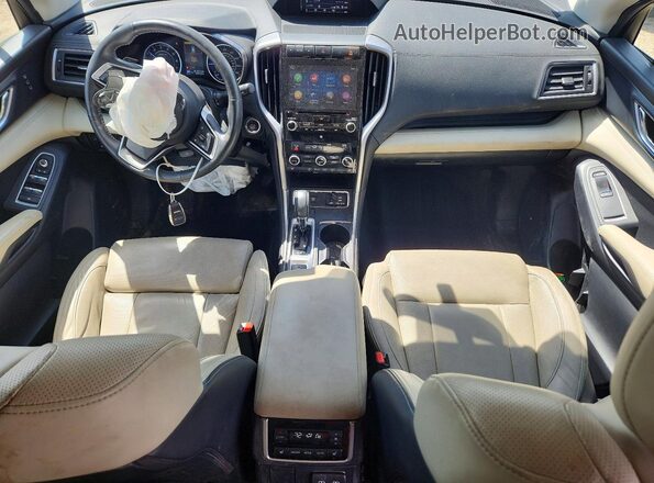 4S4WMAPD2K3487146 2019 SUBARU ASCENT Blue Dashboard view