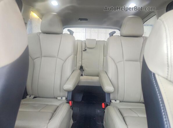 4S4WMAPD4L3413311 2020 SUBARU ASCENT White Вид задніх сидінь