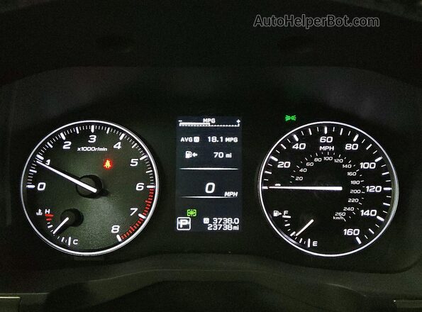 4S4WMAPD4S3421343 2025 SUBARU ASCENT Black ხელსაწყოთა პანელის ხედი