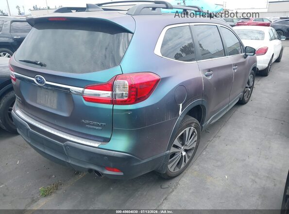 4S4WMAPD5K3436482 2019 SUBARU ASCENT Фиолетовый Задняя правая четверть