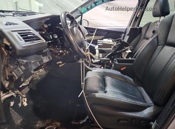 4S4WMAPD5K3458207 2019 SUBARU ASCENT Серебряный Вид салона спереди