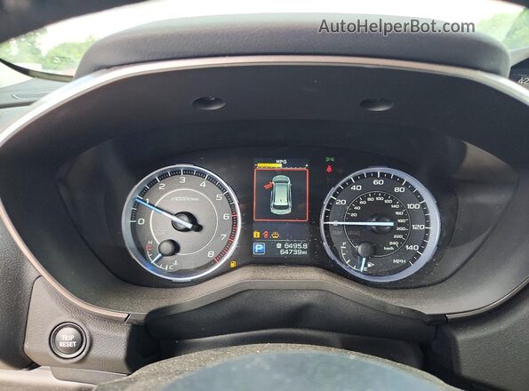 4S4WMAPD5L3442249 2020 SUBARU ASCENT White Սարքավորումների վահանակի տեսք