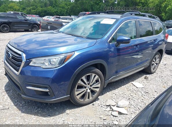 4S4WMAPD5M3435089 2021 SUBARU ASCENT Blue წინა მარცხენა ხედი სამი მეოთხედიდან