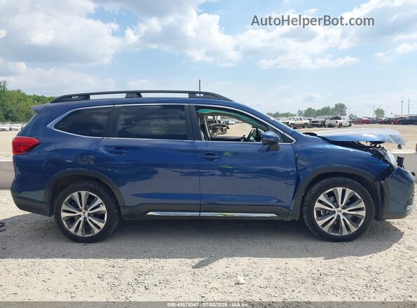 4S4WMAPD6K3412322 2019 SUBARU ASCENT Blue Vista interior trasera