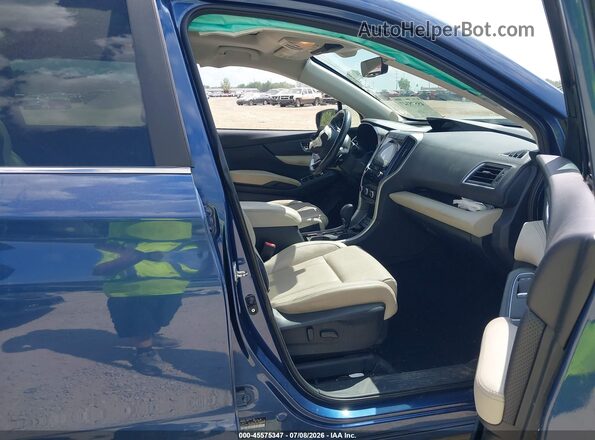4S4WMAPD6K3412322 2019 SUBARU ASCENT Blue Vista interior delantera