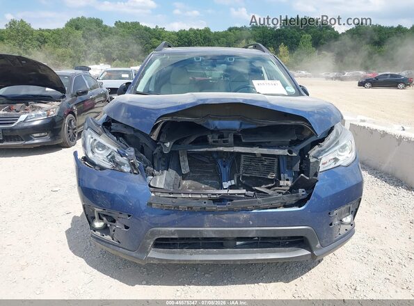 4S4WMAPD6K3412322 2019 SUBARU ASCENT Blue Vista frontal