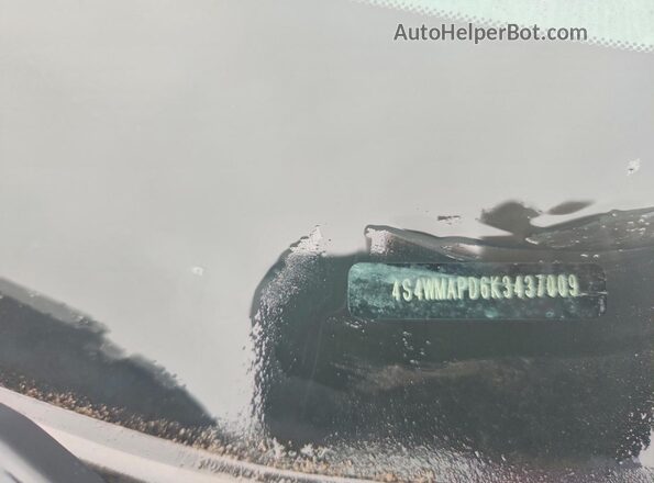 4S4WMAPD6K3437009 2019 SUBARU ASCENT Black ძრავის განყოფილების ხედი