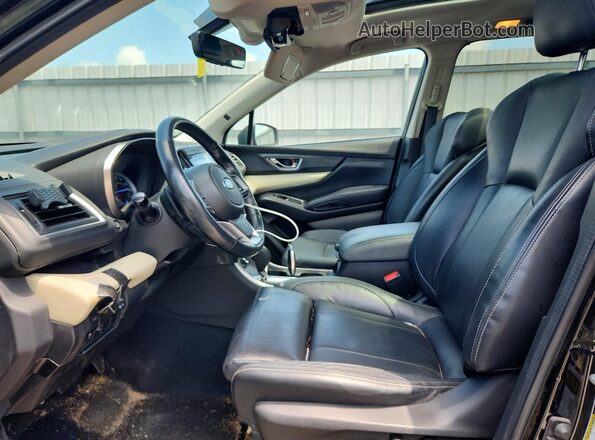 4S4WMAPD6K3457955 2019 SUBARU ASCENT Black Front interior view