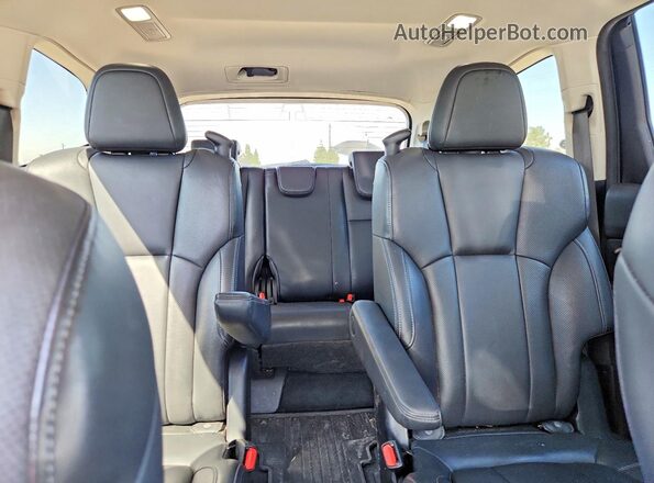 4S4WMAPD6L3442826 2020 SUBARU ASCENT Серебряный Вид задних сидений