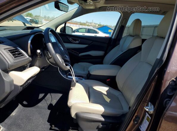 4S4WMAPD6M3449163 2021 SUBARU ASCENT Brown Widok wnętrza z przodu