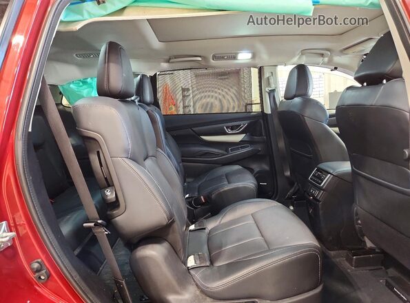 4S4WMAPD7N3426587 2022 SUBARU ASCENT Burgundy Vista interior trasera