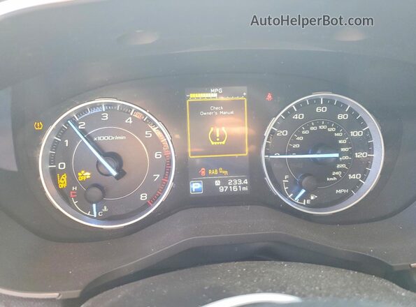 4S4WMAPD8L3416972 2020 SUBARU ASCENT Blue Սարքավորումների վահանակի տեսք