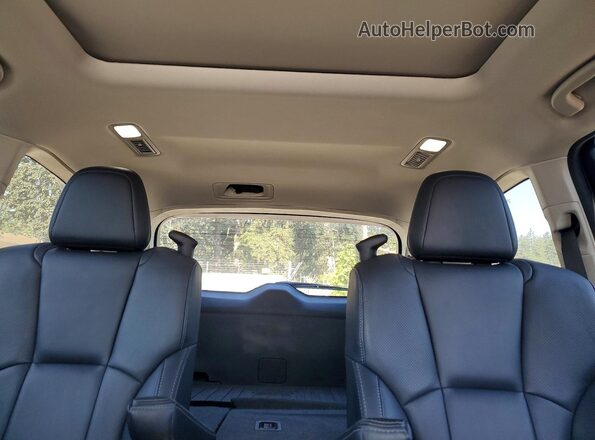 4S4WMAPD8L3416972 2020 SUBARU ASCENT Blue Հետևի նստատեղերի տեսք