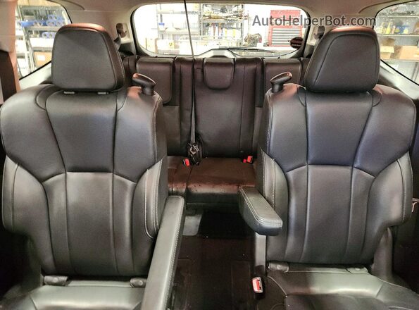 4S4WMAPD9K3449459 2019 SUBARU ASCENT White უკანა სავარძლების ხედი