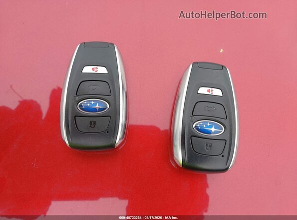 4S4WMAPDXL3447060 2020 SUBARU ASCENT Red წინა პანელის ხედი