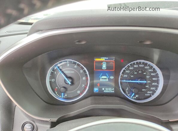 4S4WMAPDXM3450087 2021 SUBARU ASCENT White ხელსაწყოთა პანელის ხედი