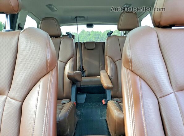 4S4WMARD0K3458015 2019 SUBARU ASCENT Gray უკანა სავარძლების ხედი