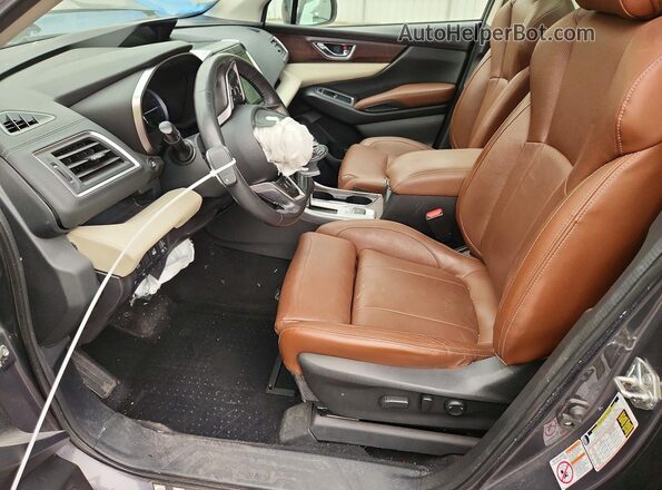 4S4WMARD0K3458015 2019 SUBARU ASCENT Gray წინა სალონის ხედი