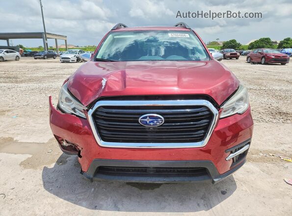 4S4WMARD1K3447671 2019 SUBARU ASCENT Red Widok z przodu