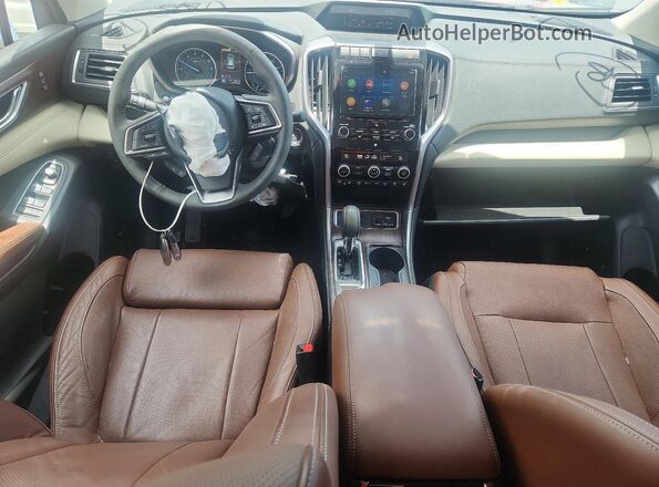 4S4WMARD1K3447671 2019 SUBARU ASCENT Red Widok deski rozdzielczej