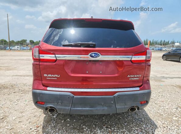 4S4WMARD1K3447671 2019 SUBARU ASCENT Red Widok z tyłu