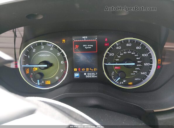 4S4WMARD1L3456484 2020 SUBARU ASCENT Белый Вид задних сидений