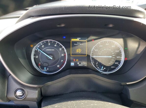 4S4WMARD1M3447933 2021 SUBARU ASCENT Gray Instrument cluster view