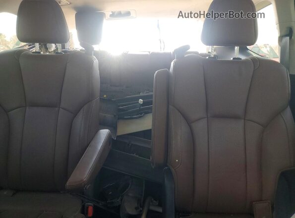 4S4WMARD2M3464031 2021 SUBARU ASCENT Black უკანა სავარძლების ხედი