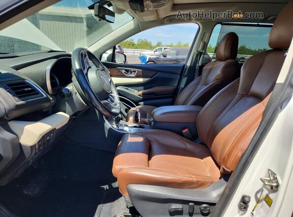 4S4WMARD3K3462916 2019 SUBARU ASCENT Белый Вид салона спереди