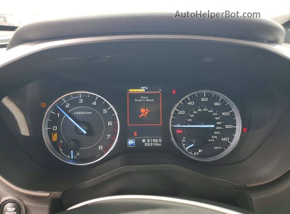 4S4WMARD3N3402929 2022 SUBARU ASCENT Black ხელსაწყოთა პანელის ხედი