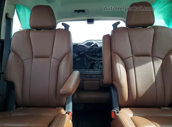 4S4WMARD3N3402929 2022 SUBARU ASCENT Black უკანა სავარძლების ხედი