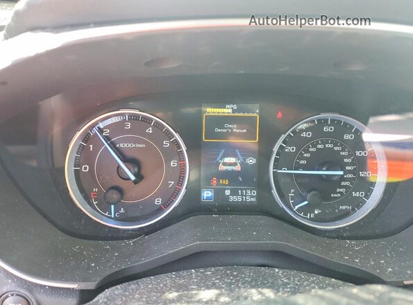 4S4WMARD3N3461012 2022 SUBARU ASCENT White Вид щитка приладів