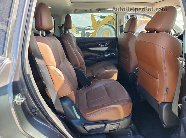 4S4WMARD4L3441073 2020 SUBARU ASCENT Gray Widok wnętrza z tyłu