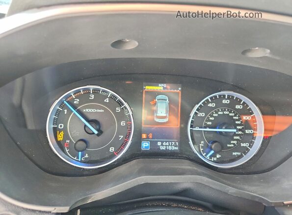 4S4WMARD4L3441073 2020 SUBARU ASCENT Gray Widok zestawu wskaźników