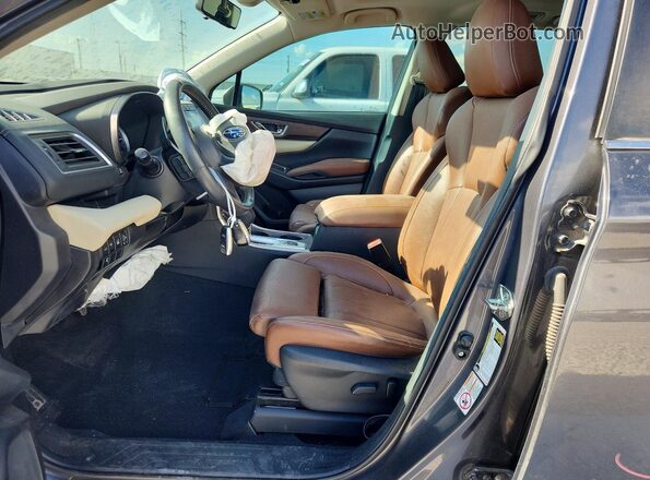 4S4WMARD4L3441073 2020 SUBARU ASCENT Gray Widok wnętrza z przodu