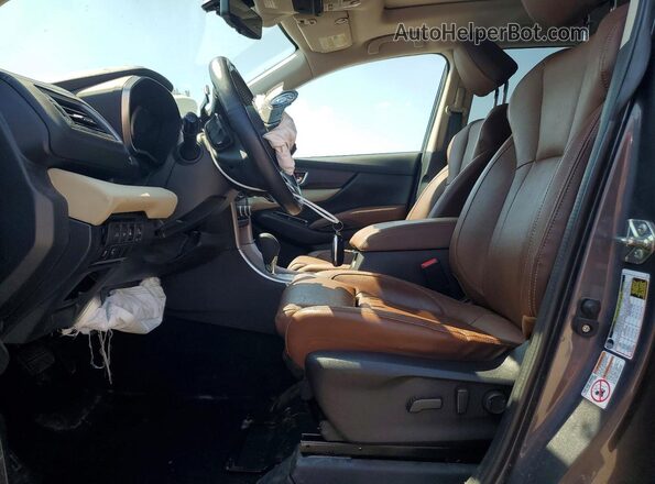 4S4WMARD4L3448623 2020 SUBARU ASCENT Gray Vista interior delantera