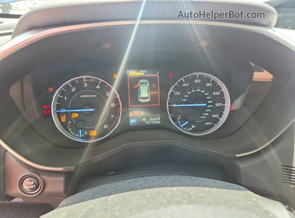 4S4WMARD4M3421519 2021 SUBARU ASCENT Blue ხელსაწყოთა პანელის ხედი