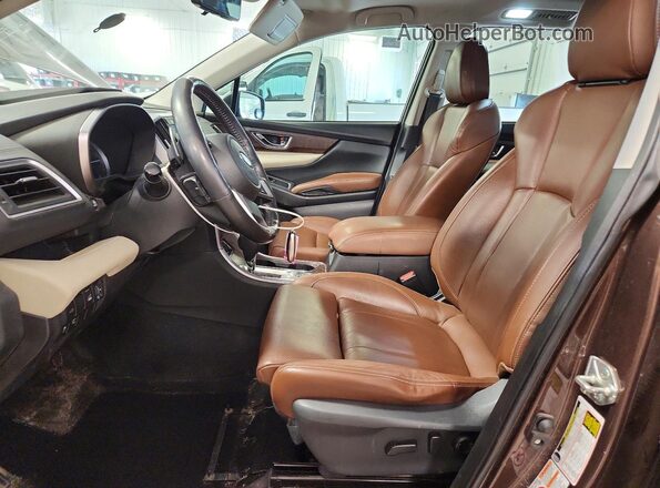 4S4WMARD5K3427424 2019 SUBARU ASCENT Brown Вид салону спереду