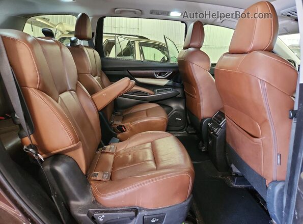 4S4WMARD5K3427424 2019 SUBARU ASCENT Brown Вид задніх сидінь